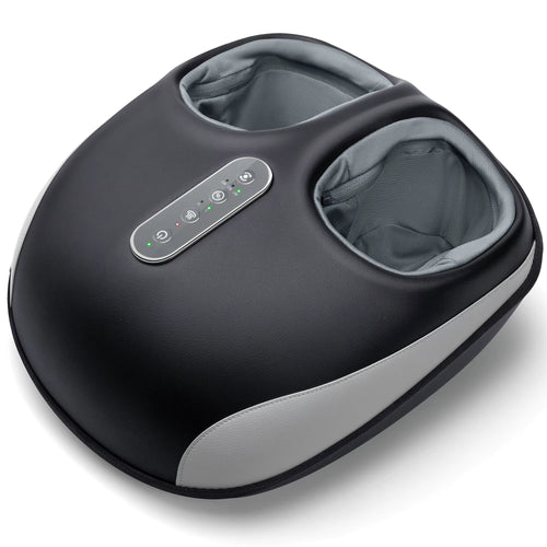 Shiatsu Foot Massager Machine Deep Kneading with Heat Air Compression Roller Vibration Massage Relieve Muscle Relaxation