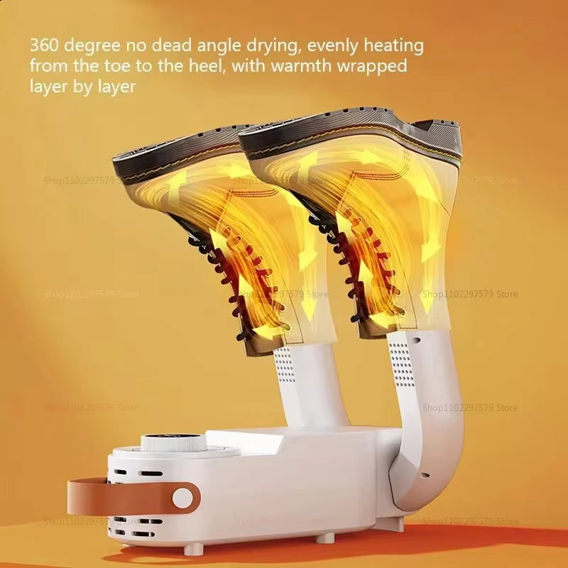 Smart Adjustable Shoe Dryer Fast Drying Deodorizing Sterilizing Household Shoe Warmer with Heater Footwear Dryer Dry Sterilizer