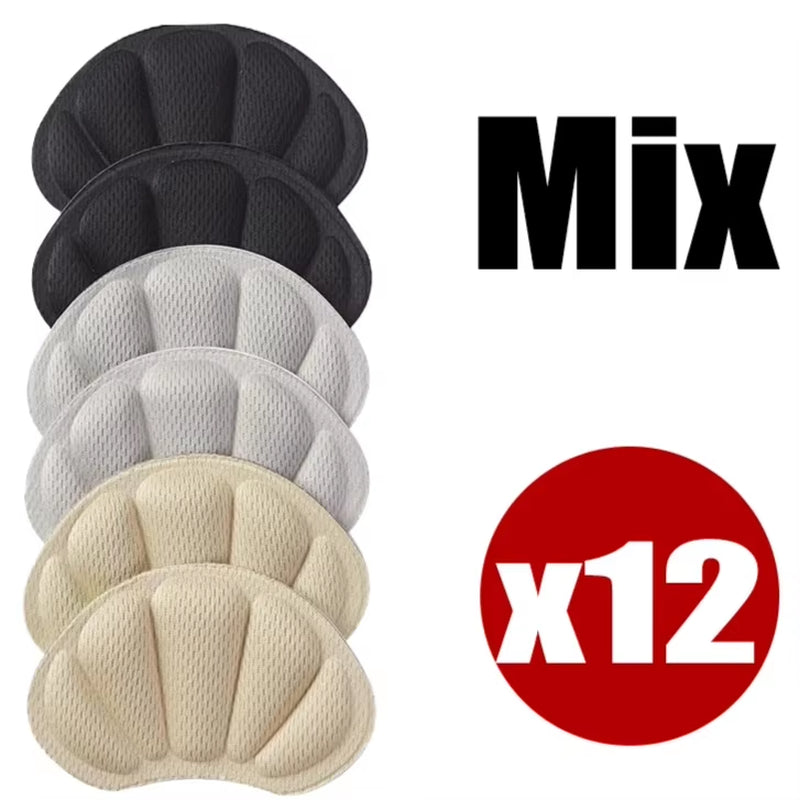 Strong Adhesive Sponge Heel Pad Pain Relief Insole Reduce Friction Heel Sticker Cuttable Shoe Insert Foot Rear Elastic Patch