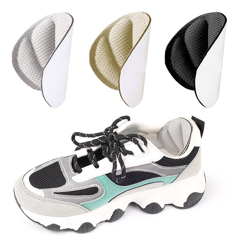 Sneakers with Large Heel Stickers to Prevent Wear and Tear Cover Self-Adhesive Shells Invisible