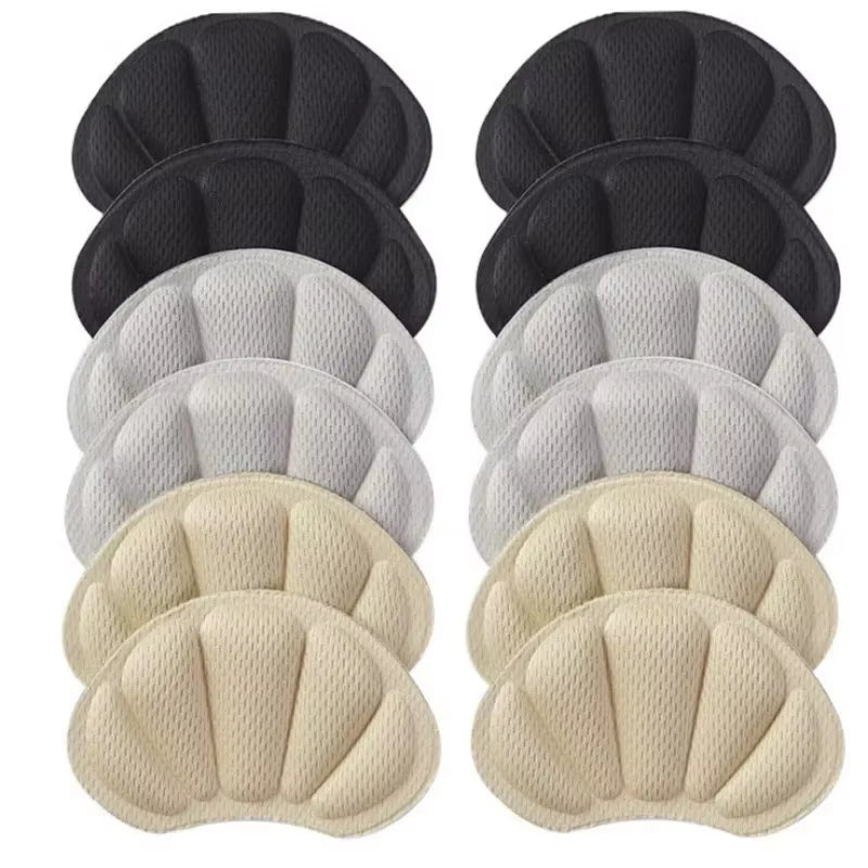 Strong Adhesive Sponge Heel Pad Pain Relief Insole Reduce Friction Heel Sticker Cuttable Shoe Insert Foot Rear Elastic Patch