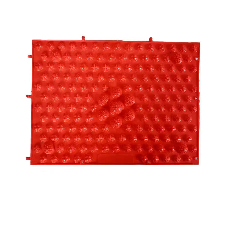 Reflexology Foot Massage Pad Cushion Pillow Yoga Spike Mat Anti-Stress Blood Circulation Plate Mat Massager Toe Pressure Plate