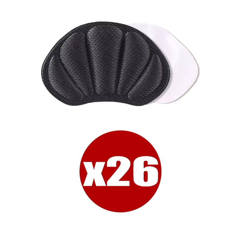 Strong Adhesive Sponge Heel Pad Pain Relief Insole Reduce Friction Heel Sticker Cuttable Shoe Insert Foot Rear Elastic Patch