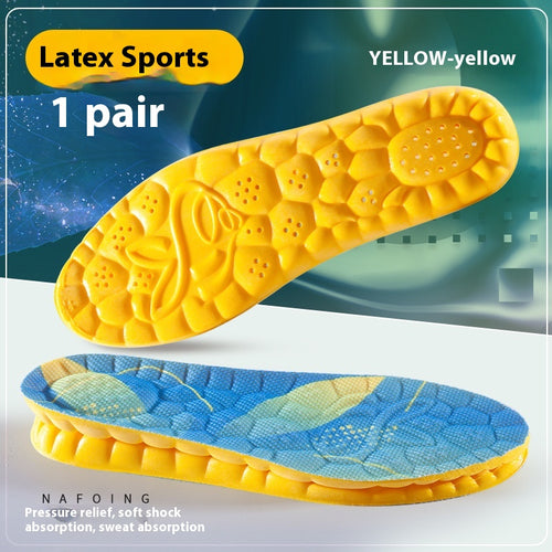 Super Soft Bottom Breathable Women'S Casual High Elastic Shock Absorption Sports Insole