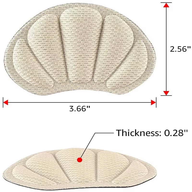 New Self-Adhesive Insoles for Sport Running Shoes Adjust Size Heel Liner Grips Protector Sticker Pain Relief Patch Foot Care Pad