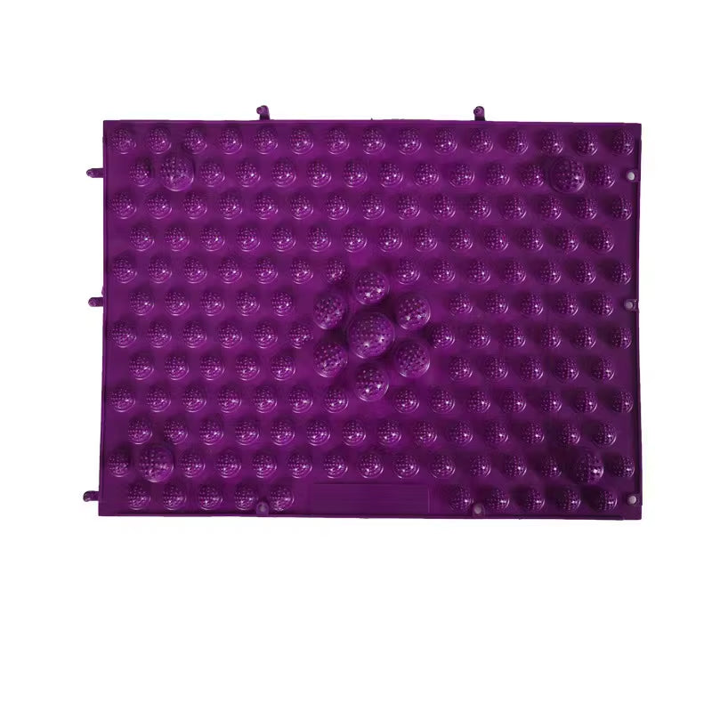 Reflexology Foot Massage Pad Cushion Pillow Yoga Spike Mat Anti-Stress Blood Circulation Plate Mat Massager Toe Pressure Plate