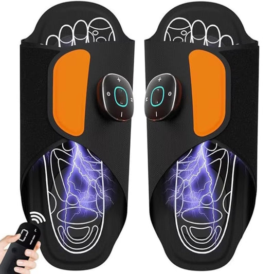 EMS Intelligent Foot Massage Shoe Improve Blood Circulation Muscle Stimulation Massage Shoes with Remote Controller