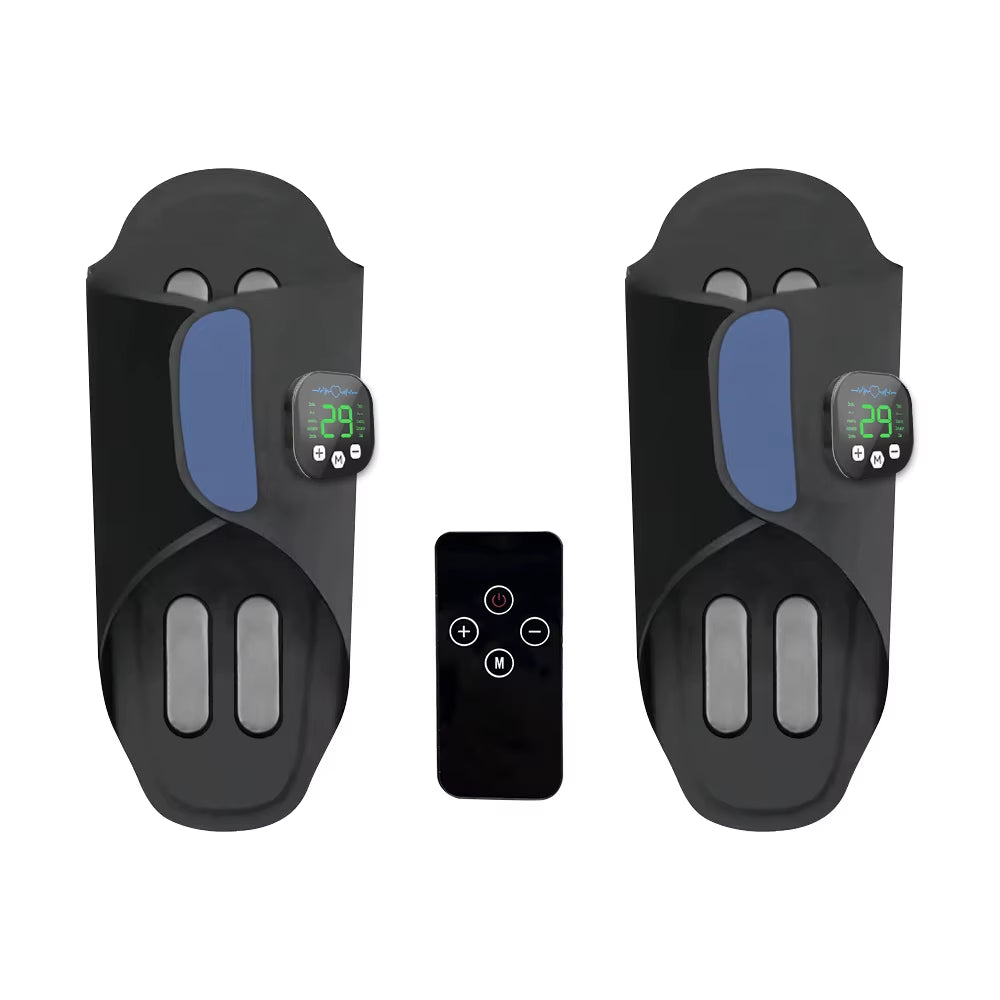 New Rechargeable 10 Adjustable Models Electric Vibrating Foot Muscle Relaxation Massager Shoes
