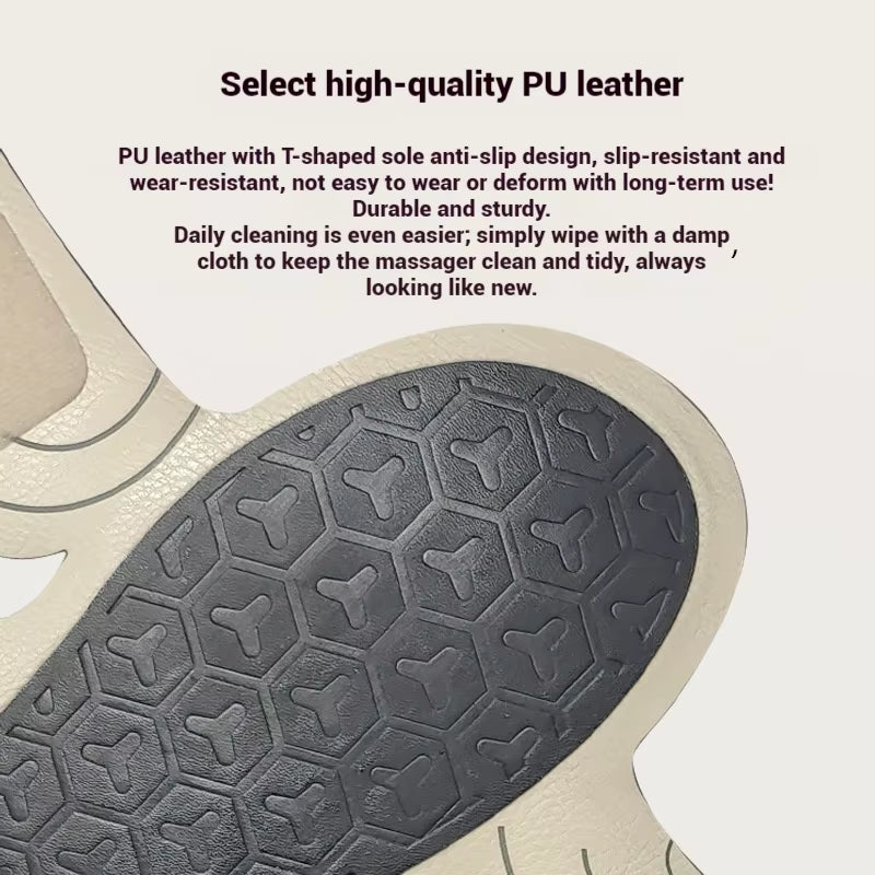 New Foot Acupoint Electrode Electric Massage Slippers Micro Current Foot Meridian Dredging EMS Foot Massage Device