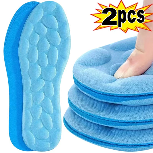 1/2Pair Massage Memory Foam Insoles for Shoes Sole Breathable Cushion Sport Insoles Feet Orthopedic Insoles Men Women Shoe Pads