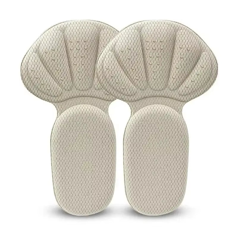 New Sponge Heel Cushion Back of Inserts Heel Protectors Shoe Pads for Shoe Too Big Soft Mesh Heel Grips Shoes Insoles 2 in 1