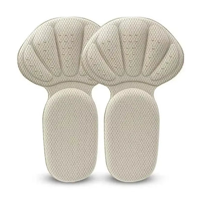 New Sponge Heel Cushion Back of Inserts Heel Protectors Shoe Pads for Shoe Too Big Soft Mesh Heel Grips Shoes Insoles 2 in 1