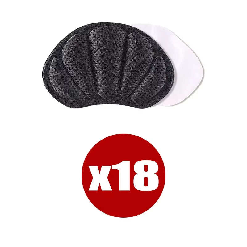 Strong Adhesive Sponge Heel Pad Pain Relief Insole Reduce Friction Heel Sticker Cuttable Shoe Insert Foot Rear Elastic Patch