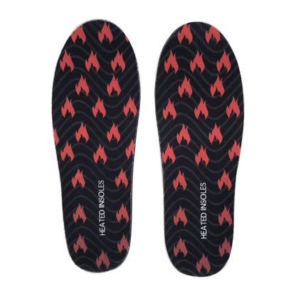USB Rechargeable Heated Shoe Insoles Adjustable Temperature Thermal Insoles Wireless Foot Warmer for Women and Men