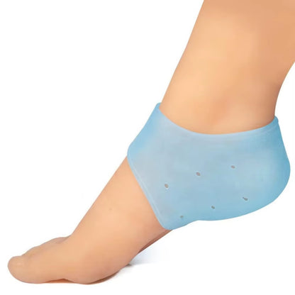 Gel Heel Protector for Heel Pain Relief Plantar Fasciitis Dry Cracked Bone Spur Heels Cushion Pads Moisturizing Foot Sleeves