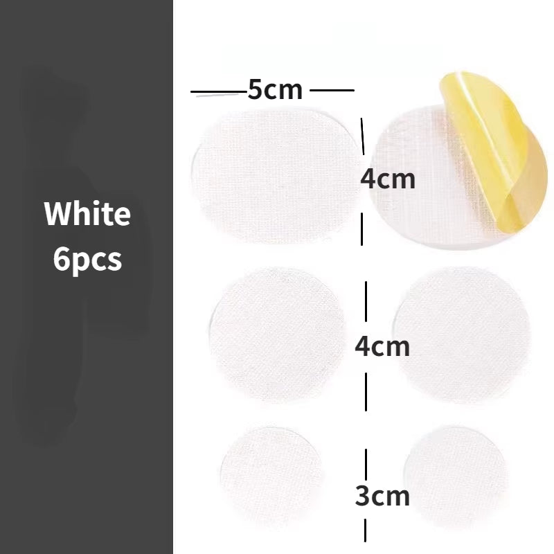 6Pcs Sports Shoes Repair Stickers Suede Heel Protector Anti-Wear Repair Holes Self-Adhesive Patches Insoles Pad Foot Care Insert