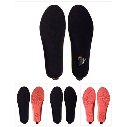 2000Mah Smart Foot Warmer Insoles Adjustable Temperature Heating Shoes Pads Comfy Thermal Insoles Pad for Outdoor Camping Hiking