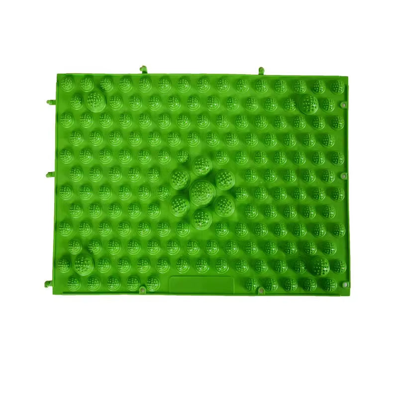 Reflexology Foot Massage Pad Cushion Pillow Yoga Spike Mat Anti-Stress Blood Circulation Plate Mat Massager Toe Pressure Plate