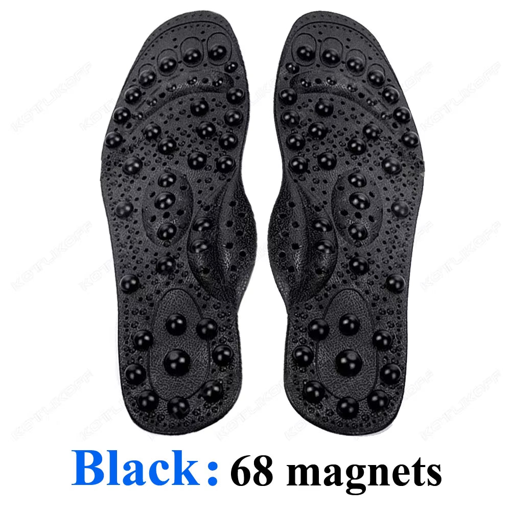 Magnetic Therapy Massage Insoles for Shoes Foot Acupressure Enhanced Magnetic Insole Point Therapy Feet Body Detox Insert Pads