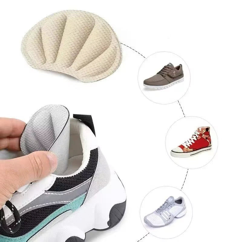 Insoles Heel Pads Lightweight for Sport Shoes Adjustable Cute Size Back Sticker Antiwear Feet Soft Pad Relief Anti-Wear Cushions
