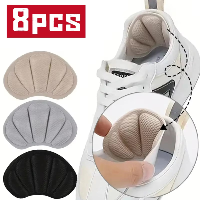 Insoles Heel Pads Lightweight for Sport Shoes Adjustable Cute Size Back Sticker Antiwear Feet Soft Pad Relief Anti-Wear Cushions