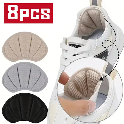 Insoles Heel Pads Lightweight for Sport Shoes Adjustable Cute Size Back Sticker Antiwear Feet Soft Pad Relief Anti-Wear Cushions