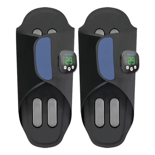 New Rechargeable 10 Adjustable Models Electric Vibrating Foot Muscle Relaxation Massager Shoes