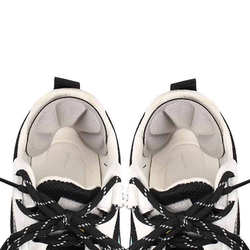 Sneakers with Large Heel Stickers to Prevent Wear and Tear Cover Self-Adhesive Shells Invisible