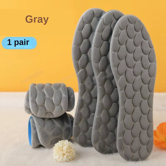NEW Cashmere Warm Cotton Insole for Shoes Plush Snow Boots Shoe Sole Thermal Insert Sports Running Insoles Men Woman Heating Pad