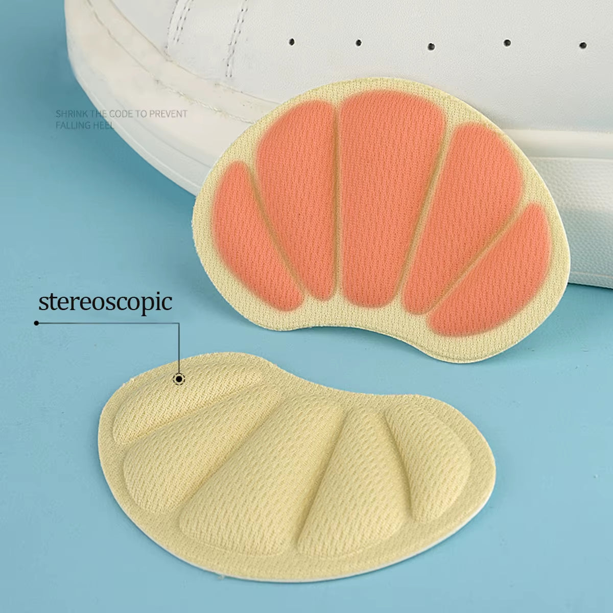1Pairs Sport Running Shoes Adjust Size Heel Liner Grips Protector Sticker Pain Relief Patch Foot Care Pad Anti-Wear Foot Insoles