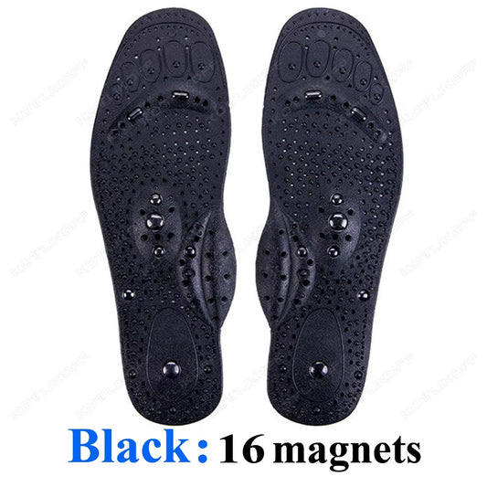 Magnetic Therapy Massage Insoles for Shoes Foot Acupressure Enhanced Magnetic Insole Point Therapy Feet Body Detox Insert Pads