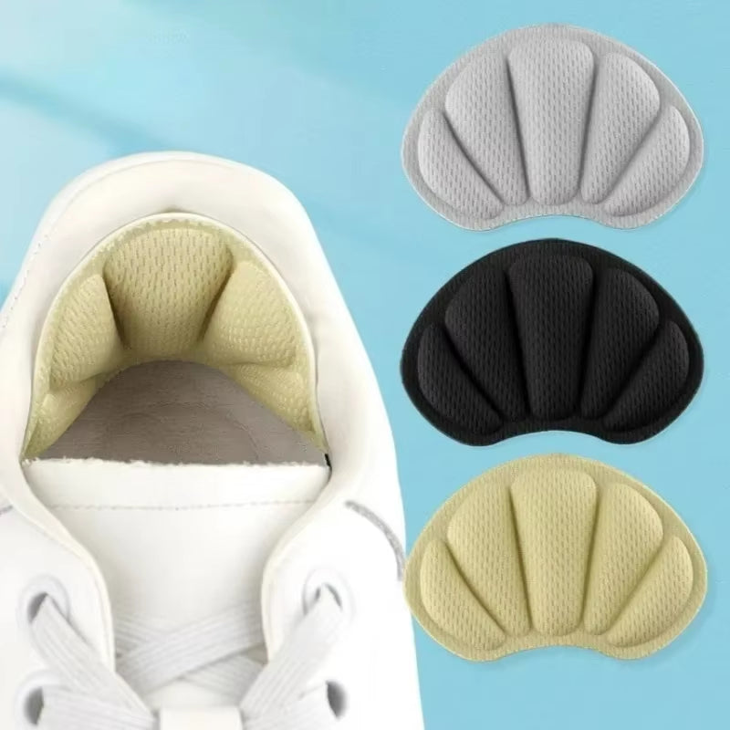 Strong Adhesive Sponge Heel Pad Pain Relief Insole Reduce Friction Heel Sticker Cuttable Shoe Insert Foot Rear Elastic Patch