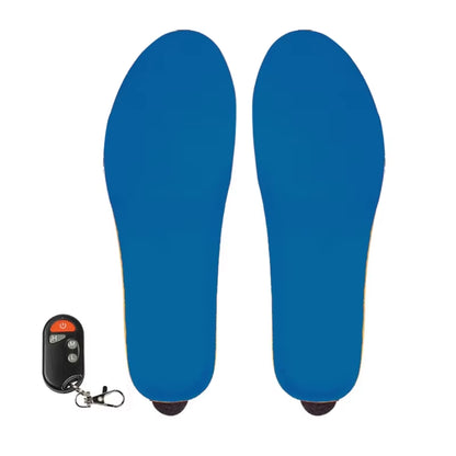 USB Rechargeable Heated Shoe Insoles with 3 Heat Settings Thermal Insoles Wireless Foot Warmer for Women and Men