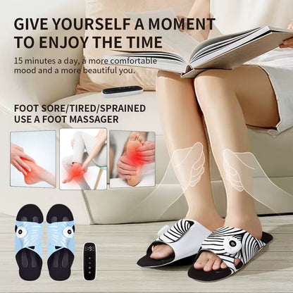 Foot Massager Machine with Heat, Electric Shiatsu Deep Kneading Massager with 19 Level, Relieve Plantar Fasciitis Neuropathy Pai
