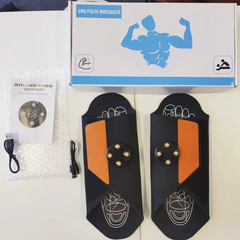 EMS Intelligent Foot Massage Shoe Improve Blood Circulation Muscle Stimulation Massage Shoes with Remote Controller