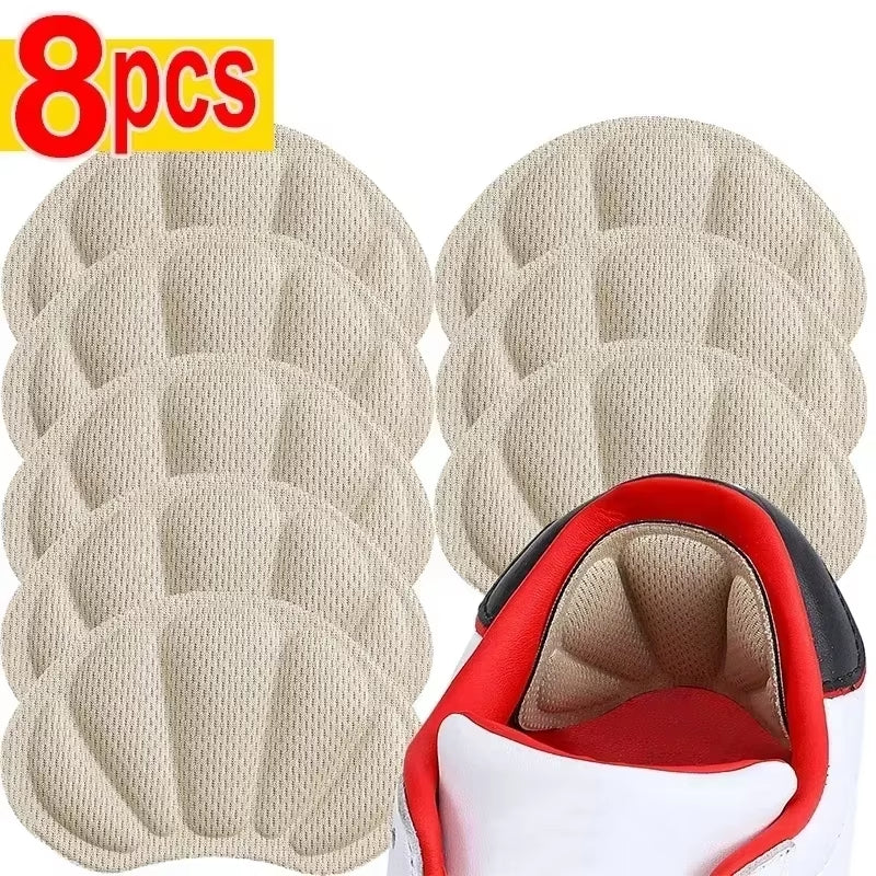 Insoles Heel Pads Lightweight for Sport Shoes Adjustable Cute Size Back Sticker Antiwear Feet Soft Pad Relief Anti-Wear Cushions