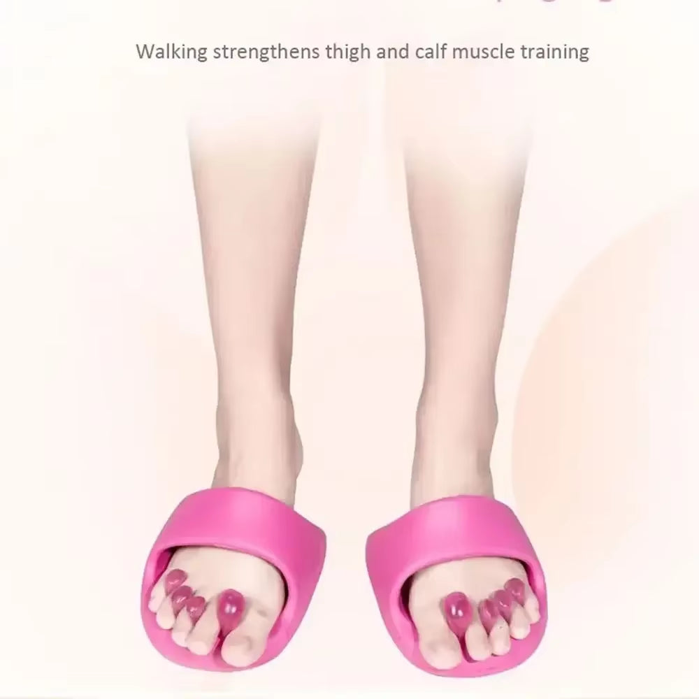 2025 New Arch Support Weight Loss Massage Tool Slippers Slide Sandals Shaking Shoes Thick Soled Postpartum Slim Legs Shake Shoes