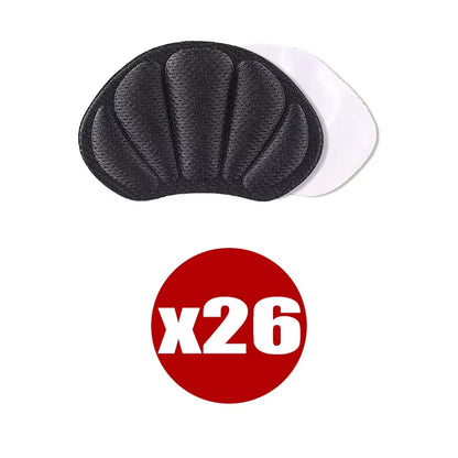 Strong Adhesive Sponge Heel Pad Pain Relief Insole Reduce Friction Heel Sticker Cuttable Shoe Insert Foot Rear Elastic Patch