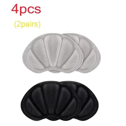 Insoles Heel Pads Lightweight for Sport Shoes Adjustable Cute Size Back Sticker Antiwear Feet Soft Pad Relief Anti-Wear Cushions