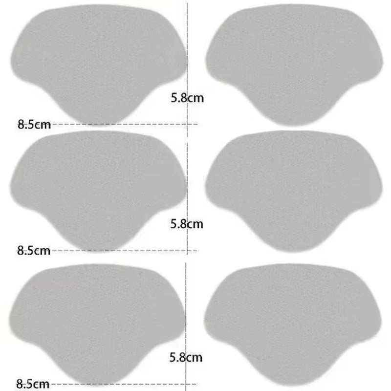6Pcs Sports Shoes Repair Stickers Suede Heel Protector Anti-Wear Repair Holes Self-Adhesive Patches Insoles Pad Foot Care Insert