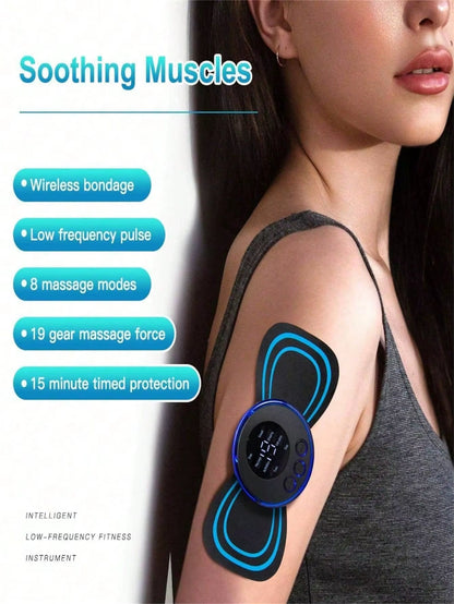 Ems Massager Kit, Foot Massager Pad, Body Massager Patch for Whole Body
