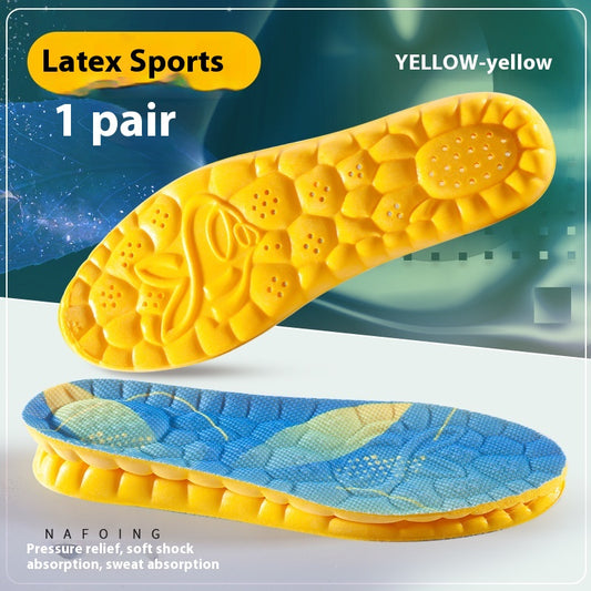Super Soft Bottom Breathable Women'S Casual High Elastic Shock Absorption Sports Insole