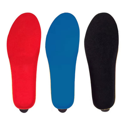 USB Rechargeable Heated Shoe Insoles with 3 Heat Settings Thermal Insoles Wireless Foot Warmer for Women and Men