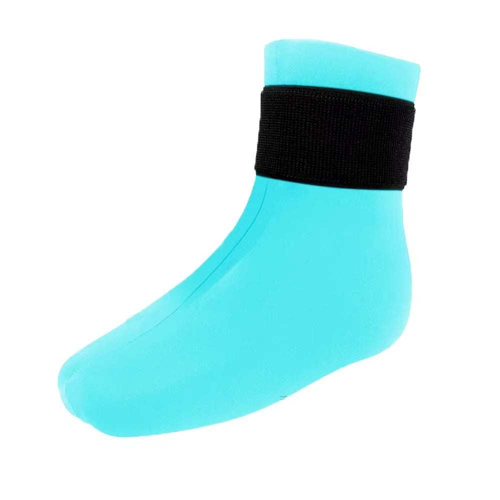 For Plantar Fasciiti Hot Cold Compress Socks Reusable Flexible Gel Cold Therapy Sock Breathable Non-Slip Ankle Ice Pack Wrap