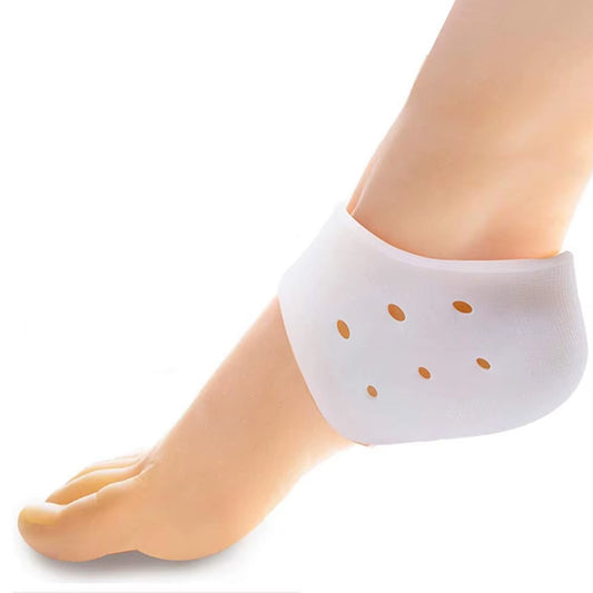 Gel Heel Protector for Heel Pain Relief Plantar Fasciitis Dry Cracked Bone Spur Heels Cushion Pads Moisturizing Foot Sleeves