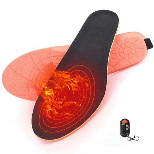 2000Mah Smart Foot Warmer Insoles Adjustable Temperature Heating Shoes Pads Comfy Thermal Insoles Pad for Outdoor Camping Hiking