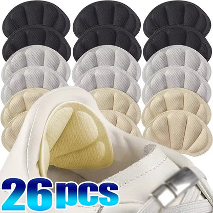 Strong Adhesive Sponge Heel Pad Pain Relief Insole Reduce Friction Heel Sticker Cuttable Shoe Insert Foot Rear Elastic Patch
